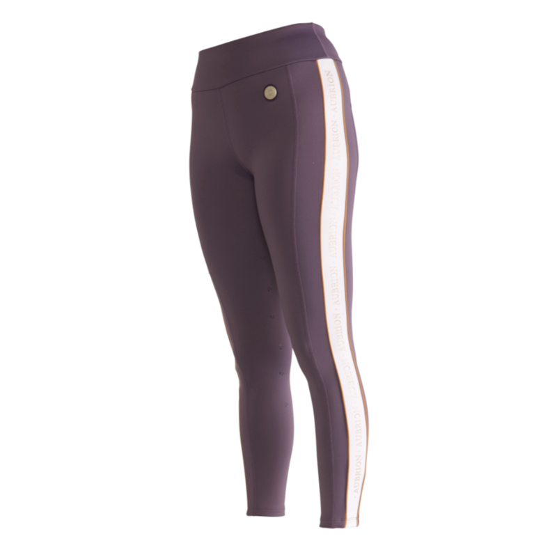 Aubrion Team Shield Riding Tights Grey-1